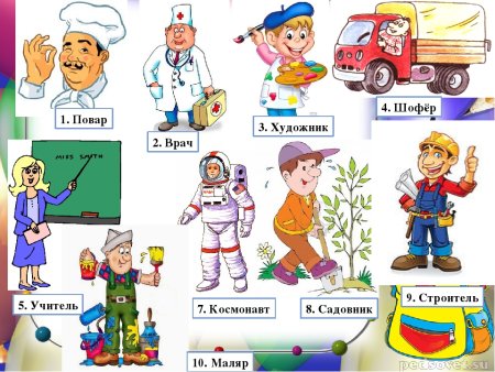 Детям о профессии