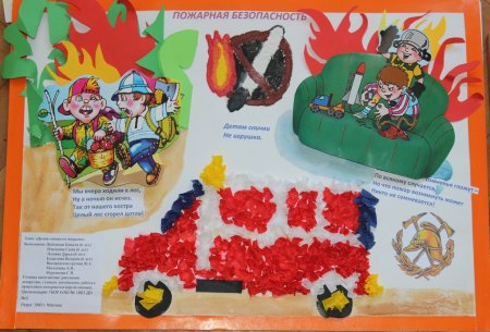 Конкурс плакатов пожарная безопасность