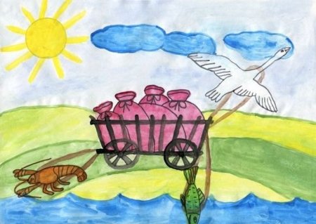 Картина тянут воз