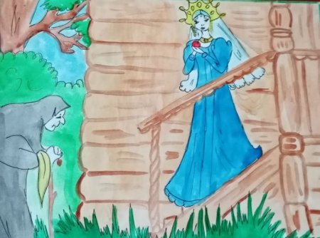 Мертвая Царевна рисунок