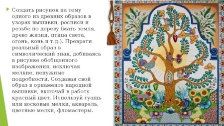 Рисунок на тему древних образов