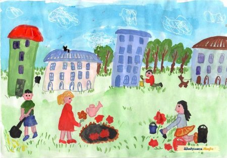 Рисунок на тему загрязнение окружающей среды