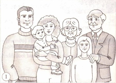 Рисунок моя семья
