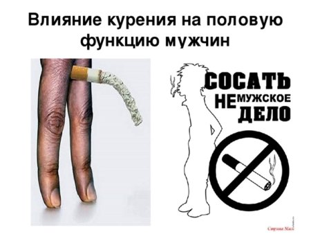 Плакат «вред курения»
