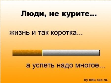 Фразы про курение