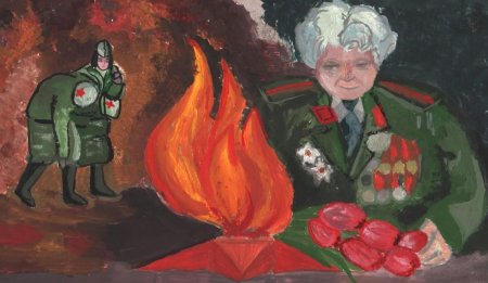 Конкурс детского рисунка память сильнее времени