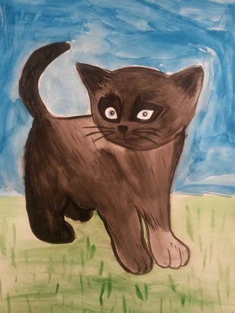 Мой любимый питомец рисование