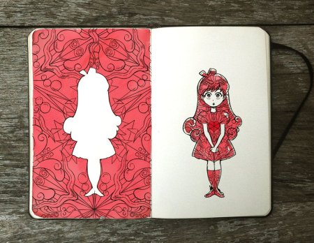 Красная книга рисунок