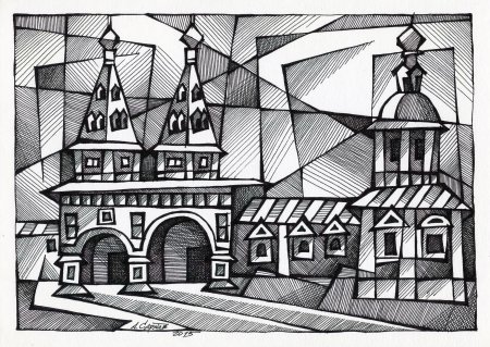Декоративная композиция архитектура