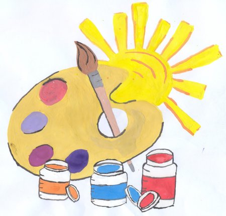 Рисование с детьми на тему палитра