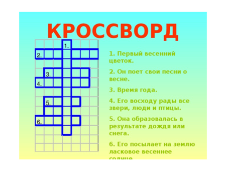 Кроссворд на тему компьютер