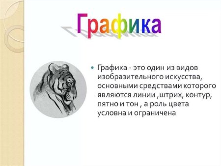 Вид искусства Графика