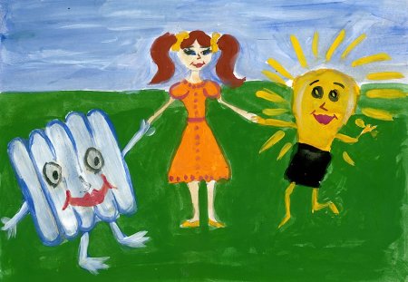 Рисунок на тему свет