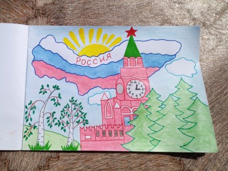 Аппликация на тему Москва столица нашей Родины