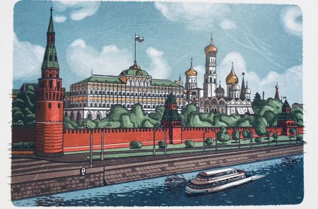Москва иллюстрация