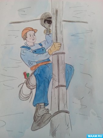 Рисунок на тему профессия