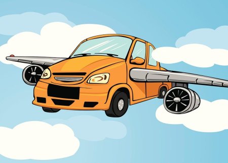 Машина рисунок