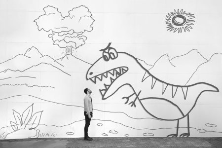 Рисунок фантазия и реальность легкий