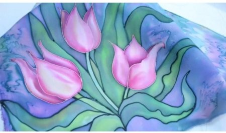 Батик роспись по ткани