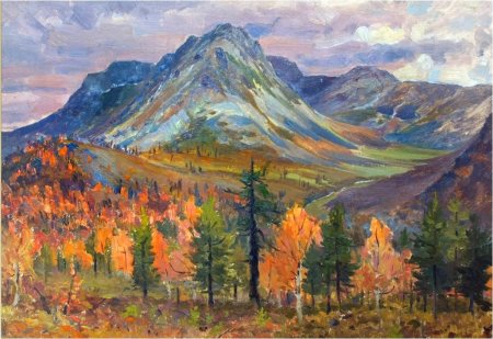 Рисунок на тему родной край