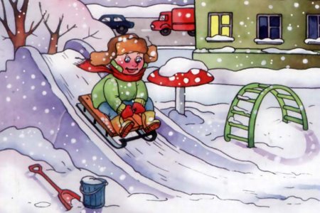 Зимние рисунки