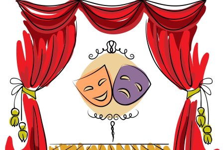 Театр рисунок