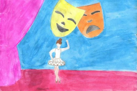 Рисование театр