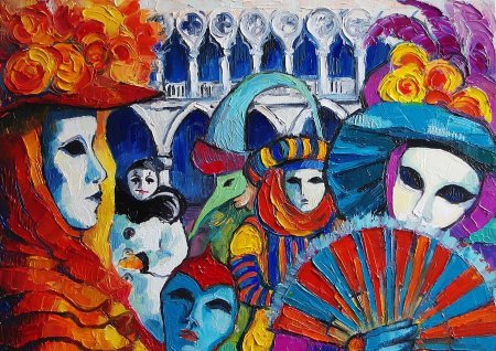 Венецианский карнавал кубизм