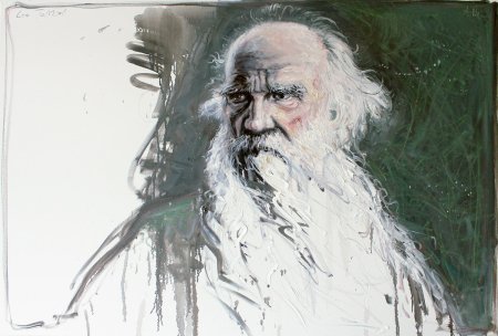 Лев толстой портрет