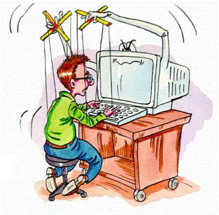 Улыбающийся компьютер