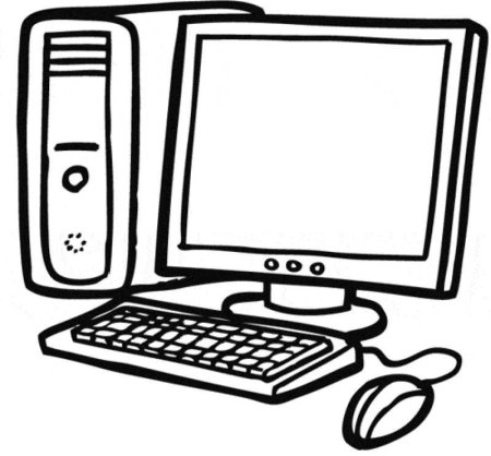 Раскраска комп игры