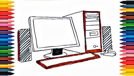 Дизайнер раскраска для детей