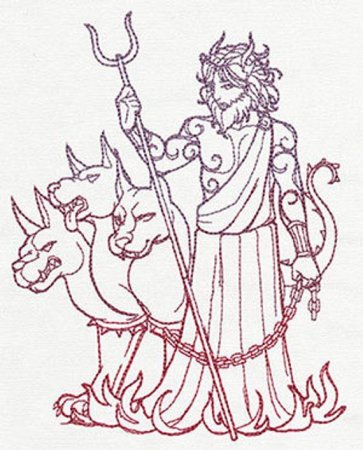 Бог аид для срисовки