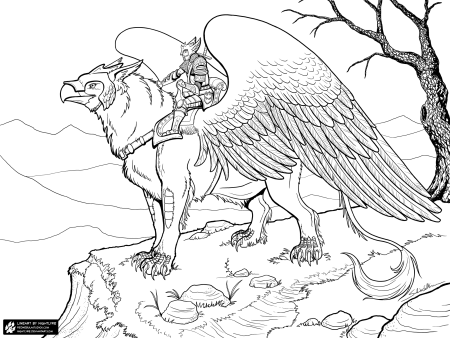 Рисунки мифических животных