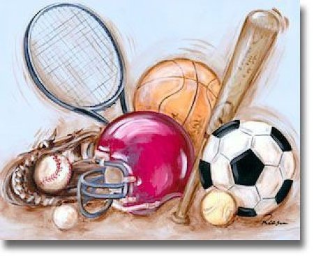 Спортивный натюрморт