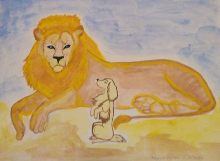 Лев и собачка толстой