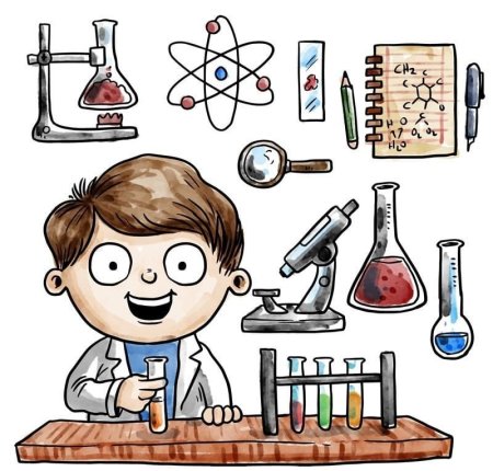 Химия иллюстрации
