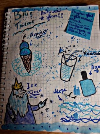 Голубая тема для ЛД