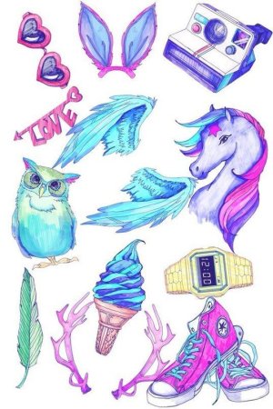 Голубая тема для личного дневника