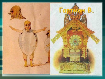 Картины в.Гартмана и м.Мусоргского