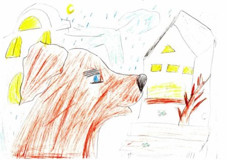 Детские рисунки по произведениям Чехова