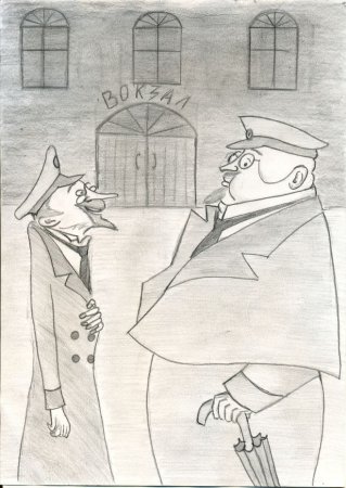 Толстый и тонкий Антон Павлович Чехов