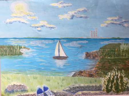 Детский рисунок город Киров