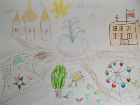 Монумент Самарская Ладья Самара рисунок