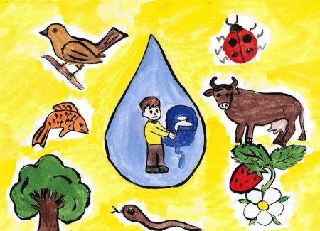 Постер на тему вода источник жизни