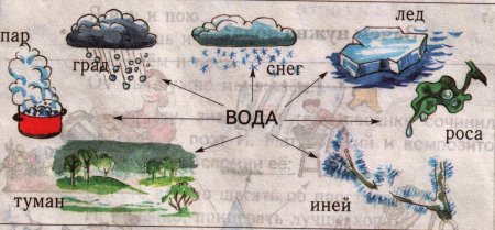 Свойства воды для детей