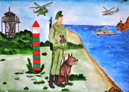 Военные рисунки