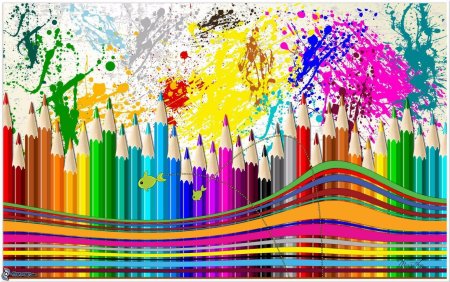 Карандаши и краски