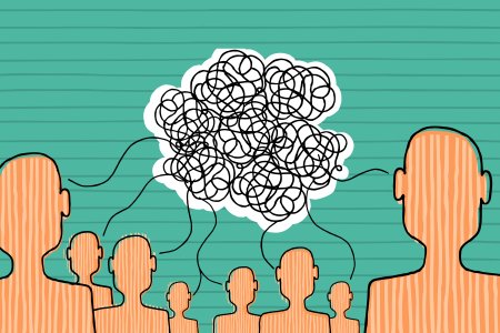 Коммуникация иллюстрации