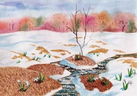 Иллюстрации на тему Весна